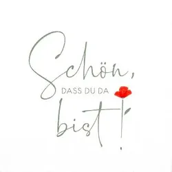 Serviette Schön 20tlg. Papier Weiß