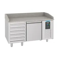 CombiSteel Pizzatisch mit 1 Tür und 5 Schubladen