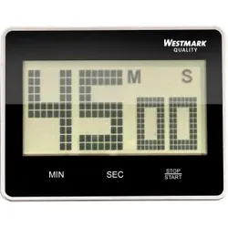 WESTMARK Big Küchenuhr, digital, große Anzeige, Edler Timer für die Überwachung der Koch- und Backzeit, 1 Uhr