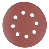 Silverline Tools Silverline 822649 Klettschleifscheiben, gelocht, 125 mm, 10er-Pckg.