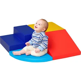 Homcom Softbausteine Schaumstoffbausteine 4 TLG für 12 bis 36 Monate Kinder