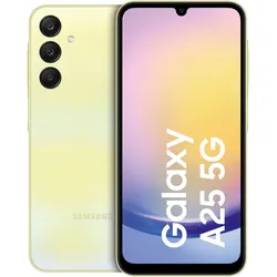 SAMSUNG Smartphone "Galaxy A25 5G", gelb, 128 GB, Mobiltelefone