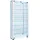 VCM Glasvitrine Vitrosa Maxi 59 x 115 x 18 cm Weiß