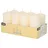 Papstar Stumpenkerze 5 x 10 cm 48 St. creme 