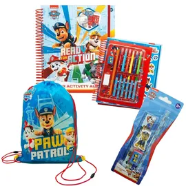 Spin Master Paw Patrol - Großes Schul-Set (Malbuch, Schreibwaren-Set, Turnbeutel)