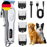 Profi Hundeschermaschine, Schermaschine Hund Katze,Tierhaarschneidemaschine Set