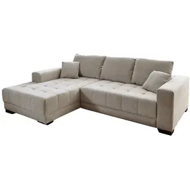 A.Z. Iwaniccy Eckcouch Webstoff 2-Sitzer Greige