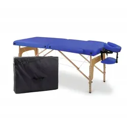 Massageliege Größe M marineblau Zenet ZET-1042