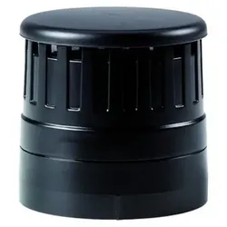 Akustikmelder Dauer/Pulston ø73mm IP66 sw 230-240V/50Hz Ton einstellbar