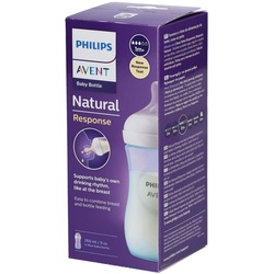 Philips Avent Natural Response Babyflasche mit natürlicher Reaktion 260 ml Scy903/21