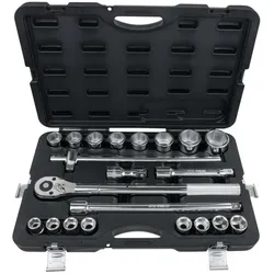 KS Tools 3/4" Steckschlüssel-Satz, 21-teilig 6-kant