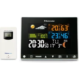Alecto Buienradar BR700 Wetterstation Weiss, schwarz
