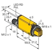 Turck Lichtleiter-Sensor SM312FVHQD