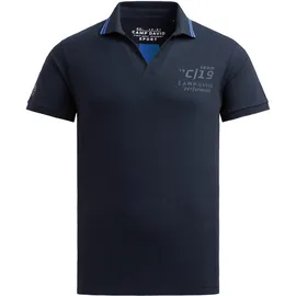 Camp David Poloshirt blau M