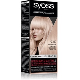 Syoss Color Permanent-Haarfarbe Farbton 9-52 Light Rose Gold Blond
