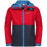 Jack Wolfskin Regenjacke Rainy Rot 128
