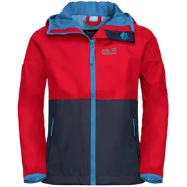 Jack Wolfskin Regenjacke Rainy Rot 128