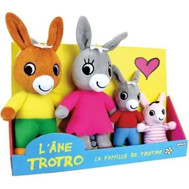 JEMINI TROTRO Plüschkoffer 15 cm Mehrfarbig