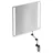 Hewi 801 Kipp-Lichtspiegel LED 801.01.40090 600x540x6mm, tiefschwarz