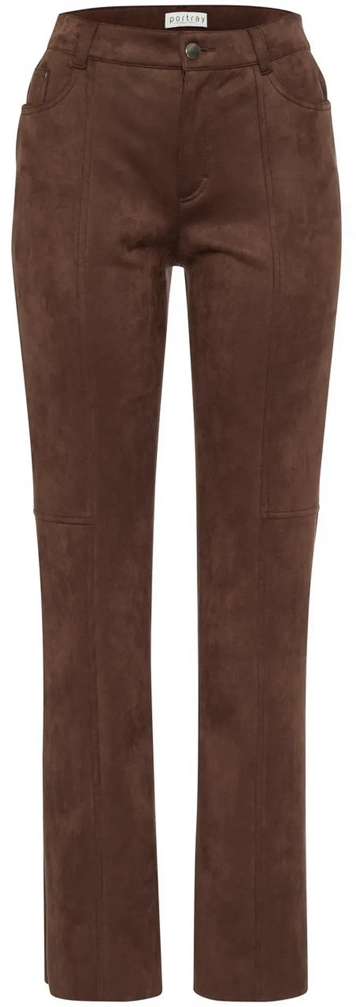 Le pantalon Bootcut  Peter Hahn marron