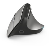 Hama EMW-700 Vertical Ergonomic Multi Device Mouse, grau/schwarz, USB/Bluetooth (182691)