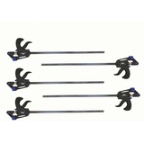 Vago-Tools 5x Schnellspannzwinge 150 mm Einhandzwinge