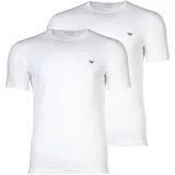 Emporio Armani 2er Pack T-Shirt in Weiß M