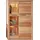 Stella Trading Vitrine 85 x 137 x 40 cm Braun