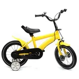 Wensiy Kinderfahrrad für 3-6 Jahre Mädchen & Jungen, 14 Zoll Jungen mit Stützräder Jungen Mädchen Fahrrad, Verstellbares Jungen Fahrrad Mädchenfahrrad