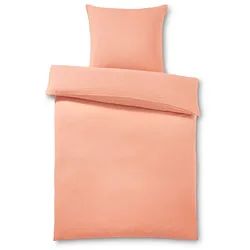 Tchibo - Musselin-Bettwäsche - apricot