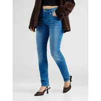 MAC Rich Slim Jeans in Cobalt Used-D38 / L28