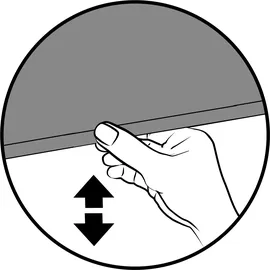 GARDINIA Comfort Move Rollo Weiß