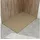 WITEN&NOCK Duschwanne Schieferoptik Duschtasse Extraflach Antirutsch Ohne Ablaufgarnitur Hellbraun 140x90 cm