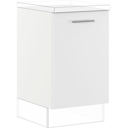 Spülenunterschrank IMPULS KÜCHEN Schränke Gr. B/H/T: 50 cm x 72,3 cm x 57,6 cm, weiß Küchenunterschrank Unterschränke