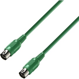 Adam Hall Cables Adam Hall Midi-Kabel (Reihe 3 Star, 6 m) Grün