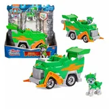 PAW PATROL Spielzeug-Auto Fahrzeuge Rescue Knights Paw Patrol Deluxe Autos mit Spiel-Figuren