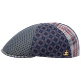 Lierys Flat Cap (1-St) Schirmmütze mit Schirm, Made in Italy blau XL (60-61 cm)