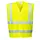 PORTWEST antistatische Warnschutz Weste - flammhemmend, Größe: 4X/5X, Farbe: Gelb, FR71YER4X/5X