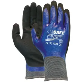 Majestic Handschuh M-Safe 14-650,Nitril, Gr. 10, vollbeschichtet