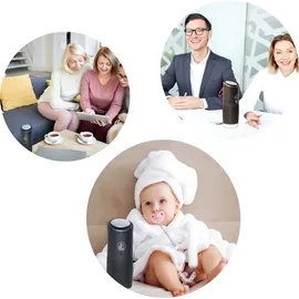 toGo Filter Akku-Luftreiniger tragbar (schwarz)