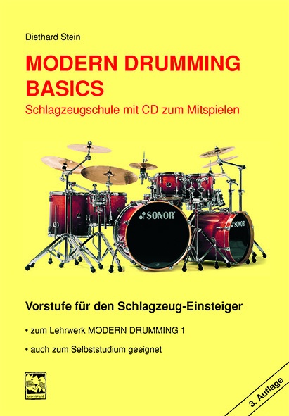 Modern Drumming. Schlagzeugschule Mit Cd Zum Mitspielen  M. 1 Audio-Cd - Diethard Stein  Gebunden