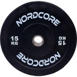 nordcore Bumper Plate Core 50mm 15 kg schwarz