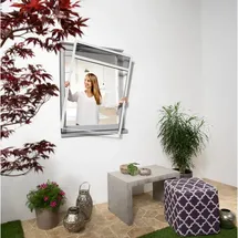 WINDHAGER Insektenschutzrollo 100 x 160 cm Weiß