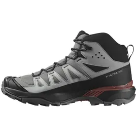 Salomon X Ultra 360 Mid GTX Herren Pewter / Black / Burnt Henna 44 2/3