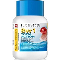 Eveline Cosmetics Nail Therapy Total Action NAGELLACKENTFERNER Acetonfrei, 1er Pack (1 x 150 ml)