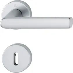 Drückergarnitur Modell Hamburg -  BB / F1 Aluminium silberfarben
