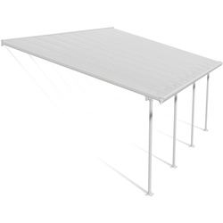 Palram Canopia Feria Terrassenüberdachung weiß 606x387x260 - 305 in cm (LxBxH)
