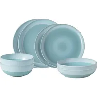Villeroy & Boch Perlemor Aqua Einsteiger-Set 8-tlg. spülmaschinenfest