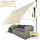 Juskys Klemmmarkise Kapstadt 350 x 120 cm Beige