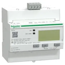 Schneider Electric A9MEM3150 Energiezähler iEM3150, 3-phasig, 63A, erweiterte Messfunktion, Modbus, Genauigkeitsklasse 1